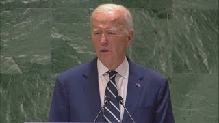 Biden addresses the United Nations for possibly the last time as President [upl. by Letnom35]