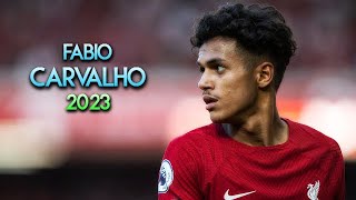 Fábio Carvalho 2023 🌟 Dribbling Skills Assists amp Goals ► LIVERPOOL [upl. by Otsenre222]