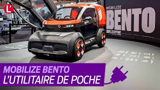 Mobilize Bento 2024 Lutilitaire électrique idéal pour la ville [upl. by Cirederf]