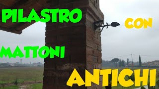 Sai costruire un pilastro con mattoni come questi [upl. by Arikaahs]