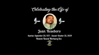 Celebrating the Life of Juan Roseboro [upl. by Ylla]