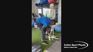 Problème du tendon dAchille  exercice [upl. by Gerri]