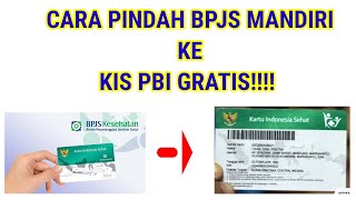 Cara pindah bpjs mandiri ke bpjs pemerintah  cara pindah BPJS ke KIS PBI [upl. by Oribelle]