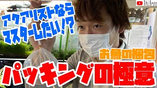 お魚のパッキング（梱包）についての極意！トールマンTV！ [upl. by Bolme]