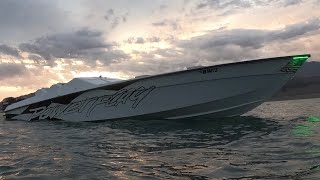 Restoring a classic offshore powerboat 1982 PowerPlay 33 sportdeck [upl. by Gristede296]