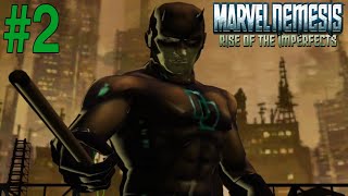 Marvel Nemesis Rise of the Imperfects PARTE 2  O DEMOLIDOR TÁ DOIDÃO [upl. by Tade]