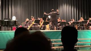 Holy Name High School Symphonic Band Fall 2024  Bombasto March [upl. by Regazzi]