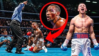 Terence Crawford is Done For  Israil Madrimov Boxing Fight Full Highlights HD [upl. by Wulf]