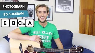 Photograph Ed Sheeran Guitar Tutorial  How to play [upl. by Diraj]