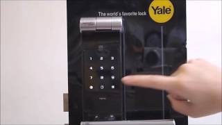 CRG YALE digital door lock YMF40 – CH 14 Changing to normal mode [upl. by Jezabella]