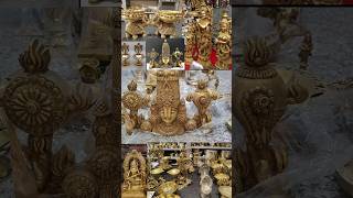 begumbazar wholesale brass items  brass Pooja items  brass idol diya shorts [upl. by Ordway]