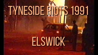 Tyneside Riots Elswick 1991 [upl. by Drusi]