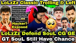 LOLzZz Defend SouL CG Trolling 🥹SouL GT Still Have Chance amp LoLzZz Left Esports 😢Big Slap on Classic [upl. by Normalie]