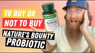 Improve Your Digestive Health  Natures Bounty Acidophilus Probiotic  Product Review [upl. by Morly]