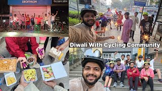 Cycling Wali Diwali🥰🧨💥 decathlon cycling diwal2024 happydiwali belapur [upl. by Ailuj825]