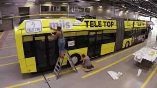 TELE TOP Seit Montag rollt der neue TOPBus durch Winterthur [upl. by Yesnil]