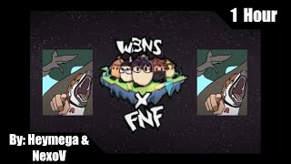 Laughs FNF 1 Hour WBNS x FNF ModMeme risas de Aquino By Heymega amp NexoV [upl. by Anawaj]