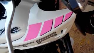 BIKE STICKERING  APACHE  PINK LOVER [upl. by Neenahs]