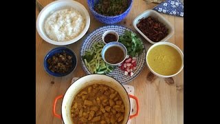 Burmese Chicken Curry with Balachaung [upl. by Bubb984]