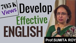 Develop Effective English by Prof Sumita Roy at IMPACT 2014 [upl. by Doreg38]