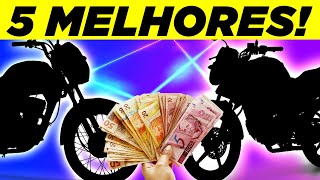 5 MOTOS MAIS BARATAS PARA TRABALHAR não compre outras [upl. by Hairej489]