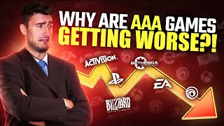 Why Are AAA Games Getting WORSE [upl. by Nocaj]