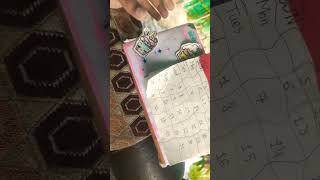 My handmade calendar [upl. by Ehav]