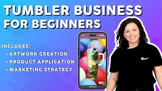 How to Create a Custom Sublimated 40 oz Tumbler and Market on Instagram [upl. by Primaveria343]