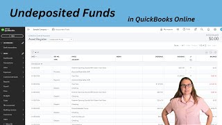 Undeposited Funds Account in QuickBooks Online [upl. by Ringe]