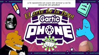 Teléfono descompuesto  Gartic Phone  El arte de la funa SuperBross [upl. by Elleunamme]