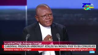 FRIDOLIN AMBONGO ABIMISI PASI YA BA CONGOLAIS NA FRANCE 24 [upl. by Eikcir]