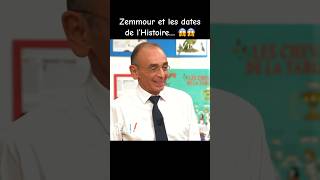 Zemmour et les dates de l’Histoire… shorts vinza [upl. by Asnerek]