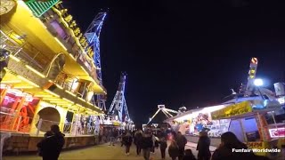 FOIRE AUX PLAISIRS DE BORDEAUXquot HUGE FUNFAIR IN FRANCE 2016 [upl. by Dyraj388]