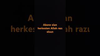 Abone olan herkesten Allah razı olsun allah keşfet [upl. by Nehgaem694]