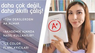 Nasıl 400 Ortalama Yaptım ÜNİVERSİTEDE AKADEMİK BAŞARI İÇİN ÖNERİLER  Akademik Ajanda İnceleme [upl. by Ashman]