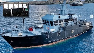 THIS 7000 NM Range Ultimate REBUILT 130 Exploration Trawler Yacht Is The MY Anne S Pierce [upl. by Feinleib]