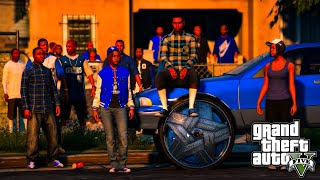 BLOODS VS CRIPS GANG WAR 30 GTA 5 MODS [upl. by Procter]