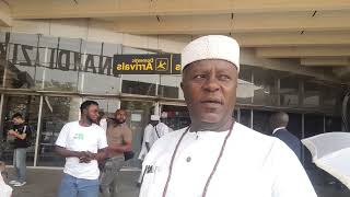 AT THE ABUJA AIRPORT WAITING TO RECEIVE THE ASAGBA OF ASABA fyp youtube viralvideo subscribe [upl. by Fuhrman]