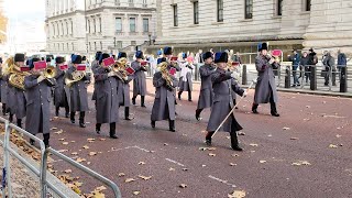 NEW The Nottinghamshire Band of The Royal Engineers Heading back to Barracks [upl. by Skantze]