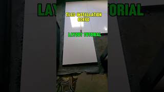 60X60 tiles installation tutorial 60x60 tilesinstallation tutorial construction [upl. by Siger987]