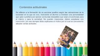 CONTENIDOS CONCEPTUALES PROCEDIMENTALES Y ACTITUDINALES DeliaSaariSapiens [upl. by Assiral213]