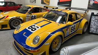 993 RSR and a 1979 993 GT2 at Barnaba Autosport [upl. by Anilyx520]