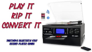 DIGITNOW M5032 Bluetooth Viny Record Player Combo [upl. by Gian]