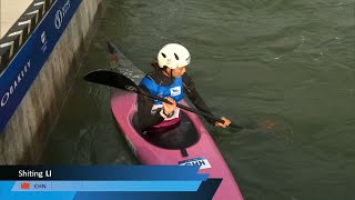 Shiting Li China  Kayak Slalom Final  2024 ICF Hangzhou Super Cup China [upl. by Addie]