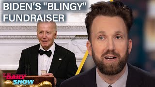 Jordan Klepper Tackles Biden’s Blingy Fundraiser amp Sam BankmanFrieds Prison Time  The Daily Show [upl. by Sibylle]