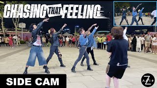 KPOP IN PUBLIC  SIDE CAM TXT 투모로우바이투게더 Chasing That Feeling  DANCE COVER  ZAXIS FROM SG [upl. by Gerdeen454]