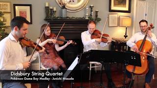 Pokémon Game Boy Medley  Junichi Masuda Didsbury String Quartet [upl. by Nwahsan]