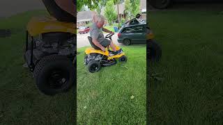 New Mower Problems with Uncle Hal [upl. by Asiilanna193]