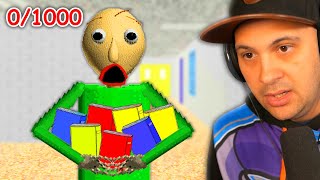 Baldi Made Me Collect 1000 Notebooks [upl. by Zile]