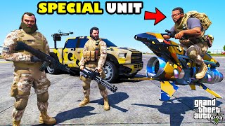 Franklin Trevor And Michael Join SPECIAL OPERATIONS FORCE in GTA 5  SHINCHAN and CHOP [upl. by Pallaton]